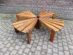 Tafel salontafel plantentafel bijzettafel brutalisme vintage, Huis en Inrichting, Tafels | Salontafels, Ophalen, Gebruikt, 50 tot 100 cm