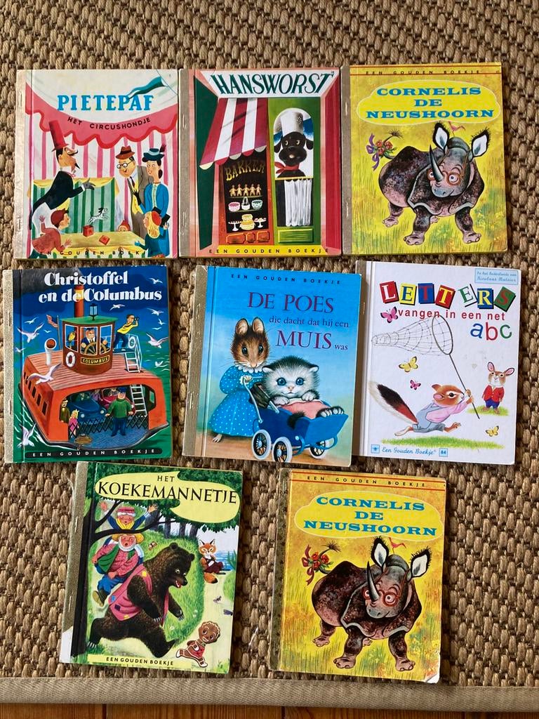 Vintage gouden boekjes, Ophalen of Verzenden, Gelezen, Fictie algemeen