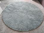 Rond vloerkleed mintgroen, Huis en Inrichting, Ophalen, Gebruikt, Laagpolig, Rond