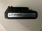 Black en Decker Lithium accu 18v., Ophalen of Verzenden, Gebruikt, Overige typen