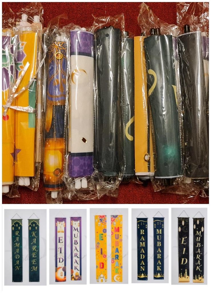 Ramadan deur banners partijtje, Ophalen of Verzenden, Nieuw, Versiering, Overige
