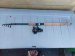 Shimano telescoop hengel met Shimano molentje met 2 de spoel, Watersport en Boten, Ophalen, Gebruikt, Complete set