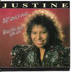 Justine ( Songfestival 1989), Nederlandstalig, 7 inch, Zo goed als nieuw, Single