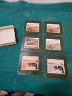 onderzetters fazanten clover leaf coasters vintage, Huis en Inrichting, Ophalen of Verzenden, 'T Olde Gre-j, Info@toldegrej.nl