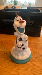 Olaf nachtlampje voor kinderen, Ophalen of Verzenden, Zo goed als nieuw, Lamp