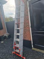 Zgan. 3 delige Altrex ladder € 150 !, Doe-het-zelf en Verbouw, Ladders en Trappen, Ophalen of Verzenden, Zo goed als nieuw, 4 meter of meer