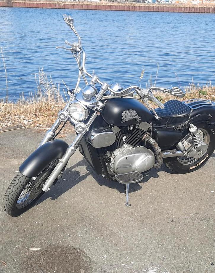 Kawa VN 1500 Harley Style MOET helaas weg zeer goede staat., Motoren, Motoren | Kawasaki, Particulier, Chopper, 2 cilinders, Motorrijbewijs A