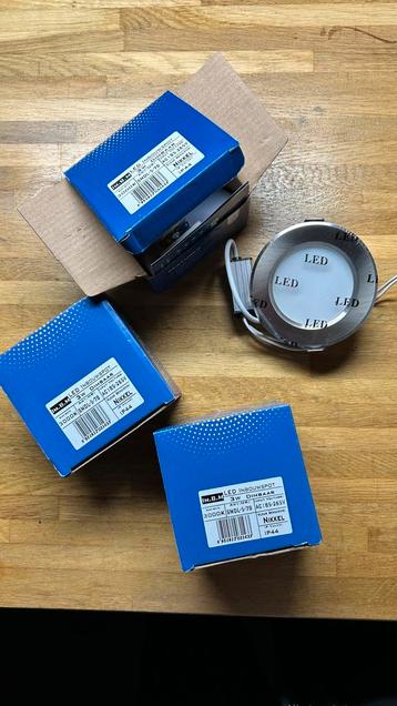 Inbouwspots 3W dimbaar beschikbaar voor biedingen