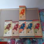 Set van oude toeristenkaarten Nederland, Gelezen, Kon. Ned. Toeristenbond, Ophalen of Verzenden, Landkaart