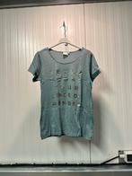 Blauwe dames tshirt met tekst maat m, Maat 38/40 (M), City Life, Blauw, Ophalen of Verzenden
