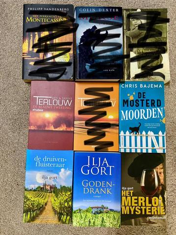 Div.boeken, Bakema, Terlouw, Gort beschikbaar voor biedingen