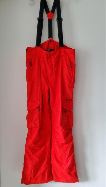 Spex heren rode skibroek wintersportbroek maat XL  beschikbaar voor biedingen