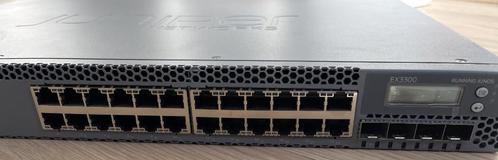 Juniper EX3300-24T – 24-poorts Gigabit Switch (zonder PoE), Computers en Software, Netwerk switches, Gebruikt, Ophalen
