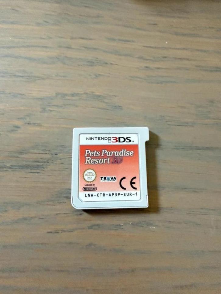 Nintendo 3DS Pets Paradise Resort 3D, Spelcomputers en Games, Games | Nintendo 2DS en 3DS, Zo goed als nieuw, Overige genres, 1 speler