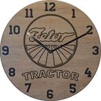 Themaklok met een Zetor tractor logo, Ophalen of Verzenden, Nieuw, Wandklok