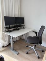 Gispen bureau, Huis en Inrichting, Bureaus, Ophalen, In hoogte verstelbaar, Zo goed als nieuw, Bureau