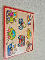Houten puzzels vervoermiddelen, Ophalen of Verzenden, Minder dan 10 stukjes, Gebruikt, 6 maanden tot 2 jaar