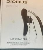 Blomus Kurkentrekker Leverman mat zwart rvs NIEUW!, Huis en Inrichting, Ophalen of Verzenden, Nieuw, Rvs of Chroom, Los bestek