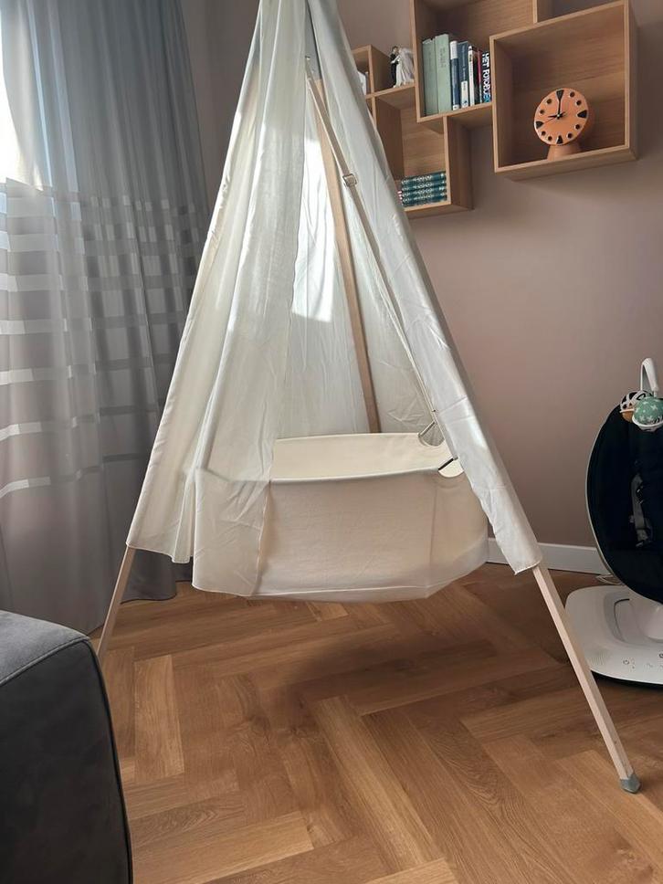 Leander hangwieg, Kinderen en Baby's, Babywiegjes en Ledikanten, Zo goed als nieuw, Wieg, Ophalen