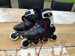Oxelo fitness skates Fit500 blauw/rood (maat 42), Sport en Fitness, Skeelers, Zo goed als nieuw, Inline skates 4 wielen, Dames