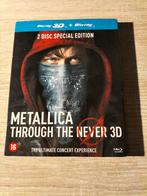 Metallica - through the never blu ray 3d, Cd's en Dvd's, Dvd's | Muziek en Concerten, Ophalen of Verzenden