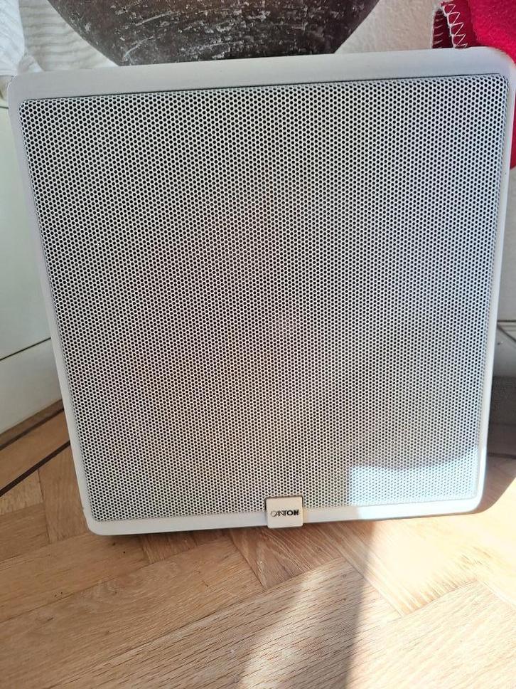 CANTON PLUS S Speakerset + Subwoofer PLUS C, Audio, Tv en Foto, Luidsprekers, Gebruikt, Subwoofer, Minder dan 60 watt, Overige merken