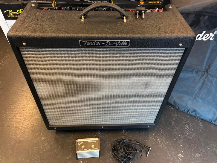 Fender Hotrod Deville 4x10 buizen gitaarversterker combo 60W, Muziek en Instrumenten, Versterkers | Bas en Gitaar, Zo goed als nieuw