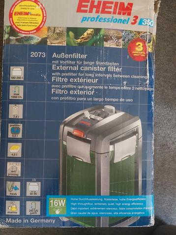 Eheim professionel 3 350 aquarium buitenfilter pomp beschikbaar voor biedingen