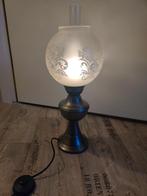 Antieke tinnen lamp, Ophalen of Verzenden, Minder dan 50 cm