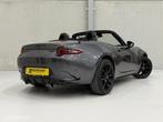 Mazda MX-5 2.0 SkyActiv-G 184 GT-M Navi Carplay Leer Camera, Keurmerk '100% Onderhouden', Achterwielaandrijving, Zwart, 4 cilinders