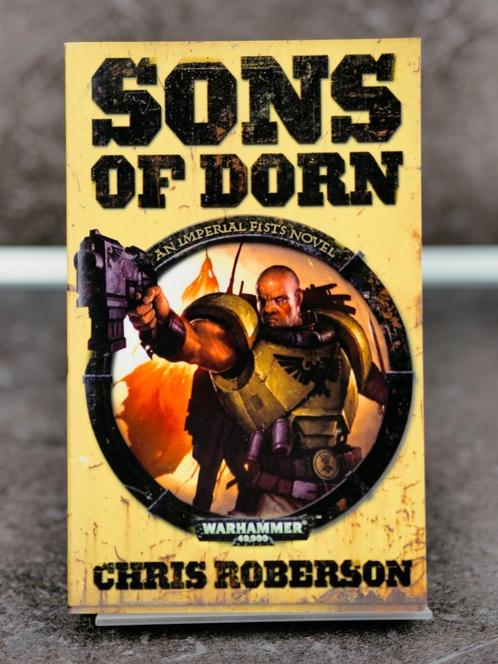 Sons of Dorn, Warhammer 40k, Chris Roberson, paperback, Hobby en Vrije tijd, Wargaming, Zo goed als nieuw, Warhammer 40000, Boek of Catalogus
