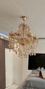 Luxe kristallen, Huis en Inrichting, Lampen | Kroonluchters, Ophalen, Zo goed als nieuw, Glas