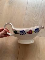 Boerenbont sauskom juskom, Huis en Inrichting, Keuken | Servies, Ophalen of Verzenden, Zo goed als nieuw, Kom(men), Aardewerk