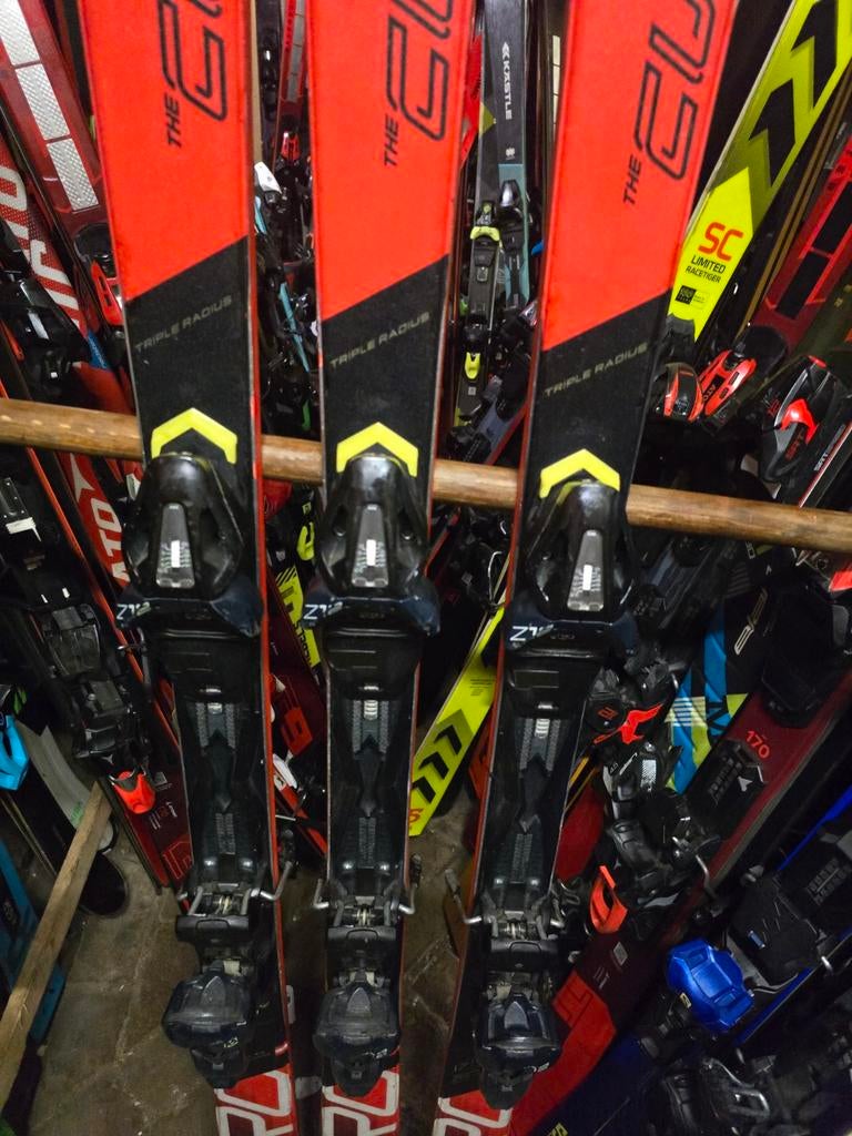 171cm FISCHER RC4 THE CURV PRO TOP SKIS TRIPLE RADIUS, 160 tot 180 cm, Fischer, Ophalen of Verzenden, Zo goed als nieuw