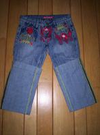 MISS SIXTY spijkerbroek met bloemen maat 36, Blauw, Miss Sixty, Ophalen of Verzenden, Zo goed als nieuw
