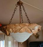 Hanglamp met 2 wandlampen, Huis en Inrichting, Lampen | Kroonluchters, Ophalen of Verzenden, Zo goed als nieuw