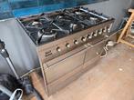 Smeg gasfornuis met 2 x oven RVS, Witgoed en Apparatuur, Fornuizen, Ophalen, 60 cm of meer, Zo goed als nieuw, Gas