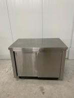 Horeca rvs werktafel werkbank tafel 110 cm, Huis en Inrichting, Keuken | Keukenelementen, Ophalen of Verzenden, Zo goed als nieuw