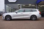 Volvo V60 2.0 T6 Recharge AWD Essential Bright | Automaat |, Auto's, Gebruikt, Euro 6, 4 cilinders, Zilver of Grijs