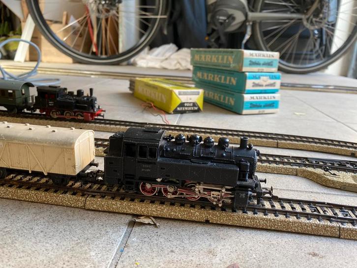 Marklin treinset compleet met 2 locomotieven, Hobby en Vrije tijd, Modeltreinen | H0, Zo goed als nieuw, Treinset, Wisselstroom