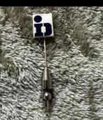 Hoogovens ideeënbus speldje Zo’n 45 jaar oud, Verzamelen, Ophalen of Verzenden, Zo goed als nieuw, Overige onderwerpen, Speldje of Pin