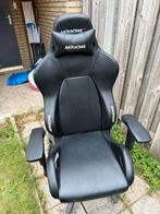 Akracing gaming stoel comfortabel, Huis en Inrichting, Bureaustoelen, Ophalen of Verzenden, Gaming bureaustoel, Gebruikt, Zwart