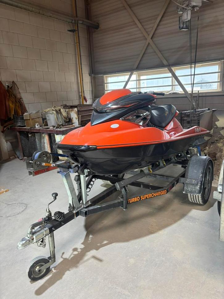 Waterscooter met trailer, Watersport en Boten, Accessoires en Onderhoud, Zo goed als nieuw, Ophalen of Verzenden