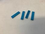 Lego tegel 1x4 azuurblauw, Ophalen of Verzenden, Gebruikt, Losse stenen, Lego