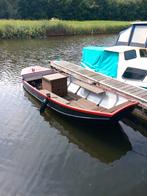 Melkvlet met 1 cilinder diesel inboard, Watersport en Boten, Ophalen, 10 tot 30 pk, Staal, Diesel