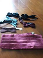 5 smoking vlinderstrikjes 1cumberband CARNAVAL!!!!, Ophalen of Verzenden, Zo goed als nieuw