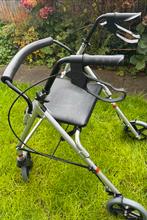 Nette aluminium Rollator met rugsteun, Diversen, Ophalen, Lichtgewicht, Zo goed als nieuw