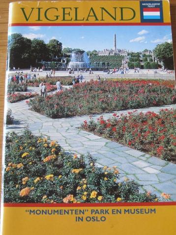 folder - gids van het beeldenpark Vigeland in Oslo - 1991 beschikbaar voor biedingen