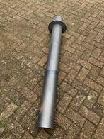 Dunwandige kachelpijp 150 mm, Ophalen, Gebruikt, Rvs, Minder dan 2 meter