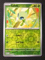 Celebi Reverse Holo 004/142 Stellar Crown - Packfresh, Hobby en Vrije tijd, Verzamelkaartspellen | Pokémon, Verzenden, Zo goed als nieuw